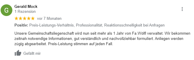 Immobilienverwaltung Wölfl